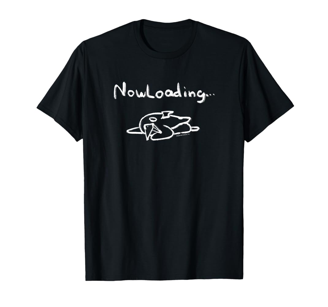 Amazon | プリニー Now Loading Tシャツ | Tシャツ・カットソー 通販